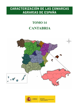 Cantabria Caracterización De Las Comarcas Agrarias De España
