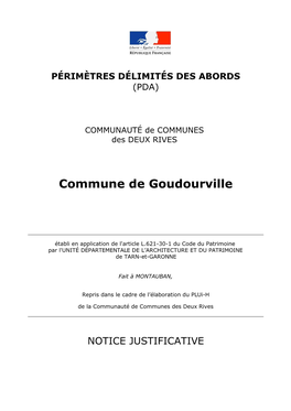 Goudourville