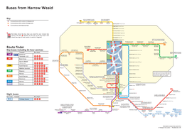 Buses from Harrow Weald