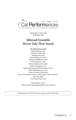 Silkroad Ensemble Heroes Take Their Stands