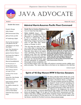 JAVA Advocate--Fall 2013