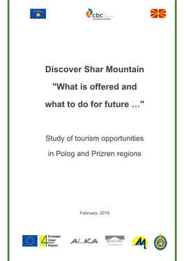 Discover Shar Mountain "What Is Offered and What to Do for Future …"
