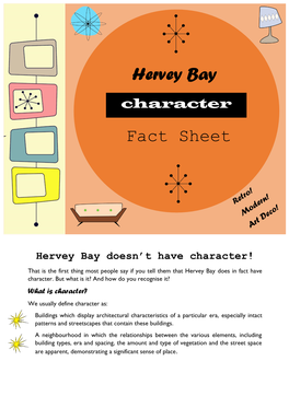 Hervey Bay Fact Sheet