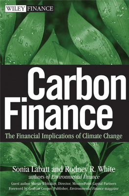 FINANCE Carbon Finance the Financial Implications of Climate Change.Pdf
