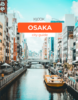 OSAKA City Guide WELCOME COUPON