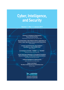 Cyber, Intelligence, and Security