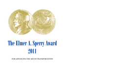 The Elmer A. Sperry Award 2011