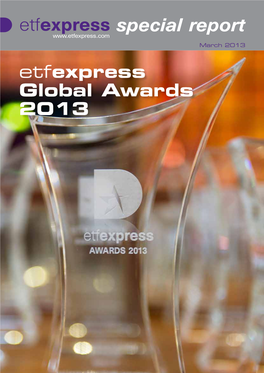 Etfexpress Global Awards 2013