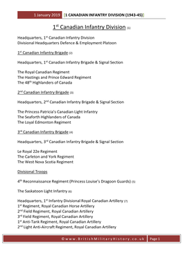 1 Canadian Infantry Division (1943-45)]