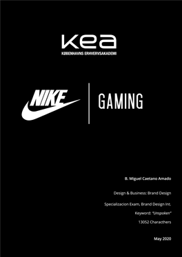 Nike-Gaming Brand Concept