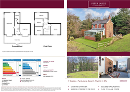 £395,000 Y Goedlan , Pandy Lane, Dyserth, Rhyl, LL18