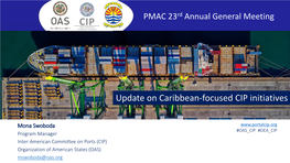 Update on Caribbean-Focused CIP Initiatives