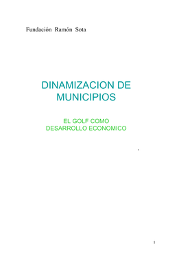 Dinamizacion De Municipios