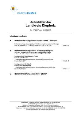 Landkreis Diepholz