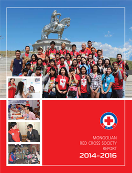 Mongolian Red Cross Society Report 2014-2016 Contents