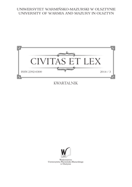 Civitas Et Lex