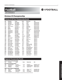 Division Iii Championship 1