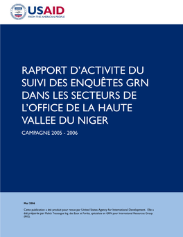 Rapport Final Impact Grn 2005