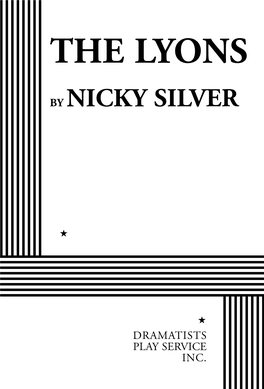 THE LYONS by Nicky Silver
