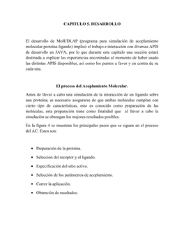 (Programa Para Simulación De Acoplamiento Molecular Proteína