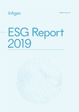 ESG Report 2019 Contents