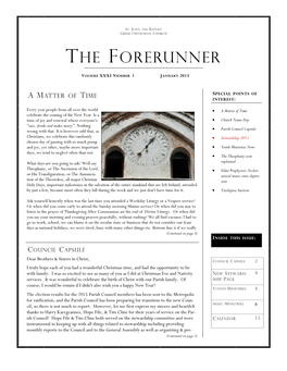 The Forerunner