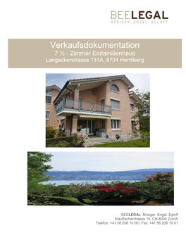 Verkaufsdokumentation