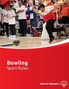 Bowling Sport Rules