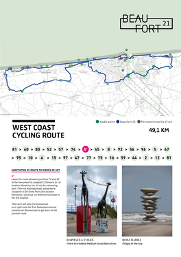 West Coast Cycling Route