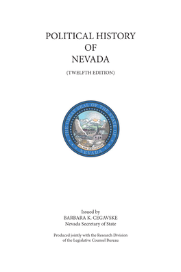 Political History of Nevada: Introduction