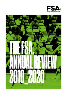 FSA Annual Review 2019-20