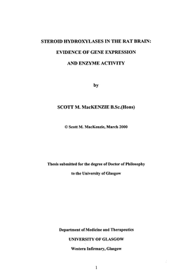 EVIDENCE of GENE EXPRESSION and ENZYME ACTIVITY By