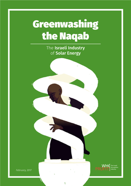 Greenwashing the Naqab: the Israeli Industry of Solar