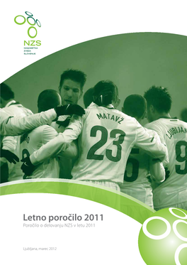 Letno Poročilo 2011 Poročilo O Delovanju NZS V Letu 2011