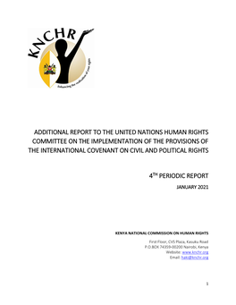 Knchr Iccpr Report