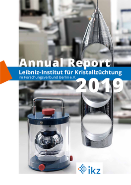 IKZ Annual Report 2019