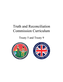 Truth and Reconciliation Commission Curriculum