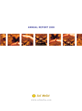 Sol Melia Annual Report 00 Comp