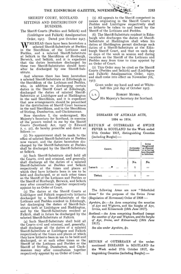 Peebles and Linlithgow Respectively Shall BUSINESS