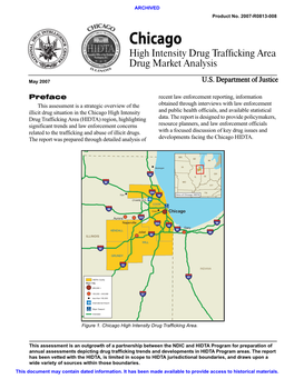 Chicago High Intensity Drug Trafficking Area Drug Market Analysis