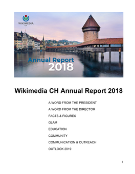 Wikimedia CH Annual Report 2018