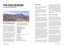 The Cuillin Ridge