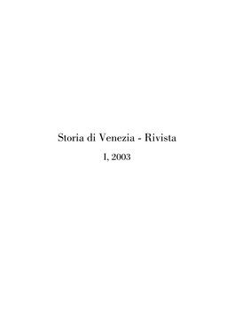 Rivista I, 2003