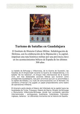 Turismo De Batallas En Guadalajara