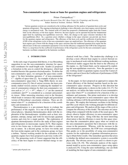 Non-Commutative Space: Boon Or Bane for Quantum Engines and Refrigerators