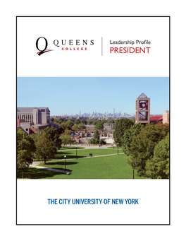 President (Queens College/CUNY)