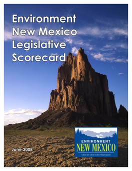 Environment New Mexico Legislative Scorecard