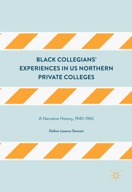 Black Collegians' Experiences in Us Northern