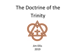 The Doctrine of the Trinity