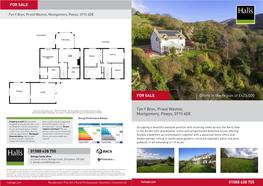 Offers in the Region of £425,000 Tyn Y Bryn, Priest Weston, Montgomery